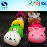 Animal waterproof silicone coin purse